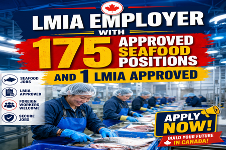 Read more about the article LMIA Employer with 175 Approved Seafood Positions and 1 Approved LMIA